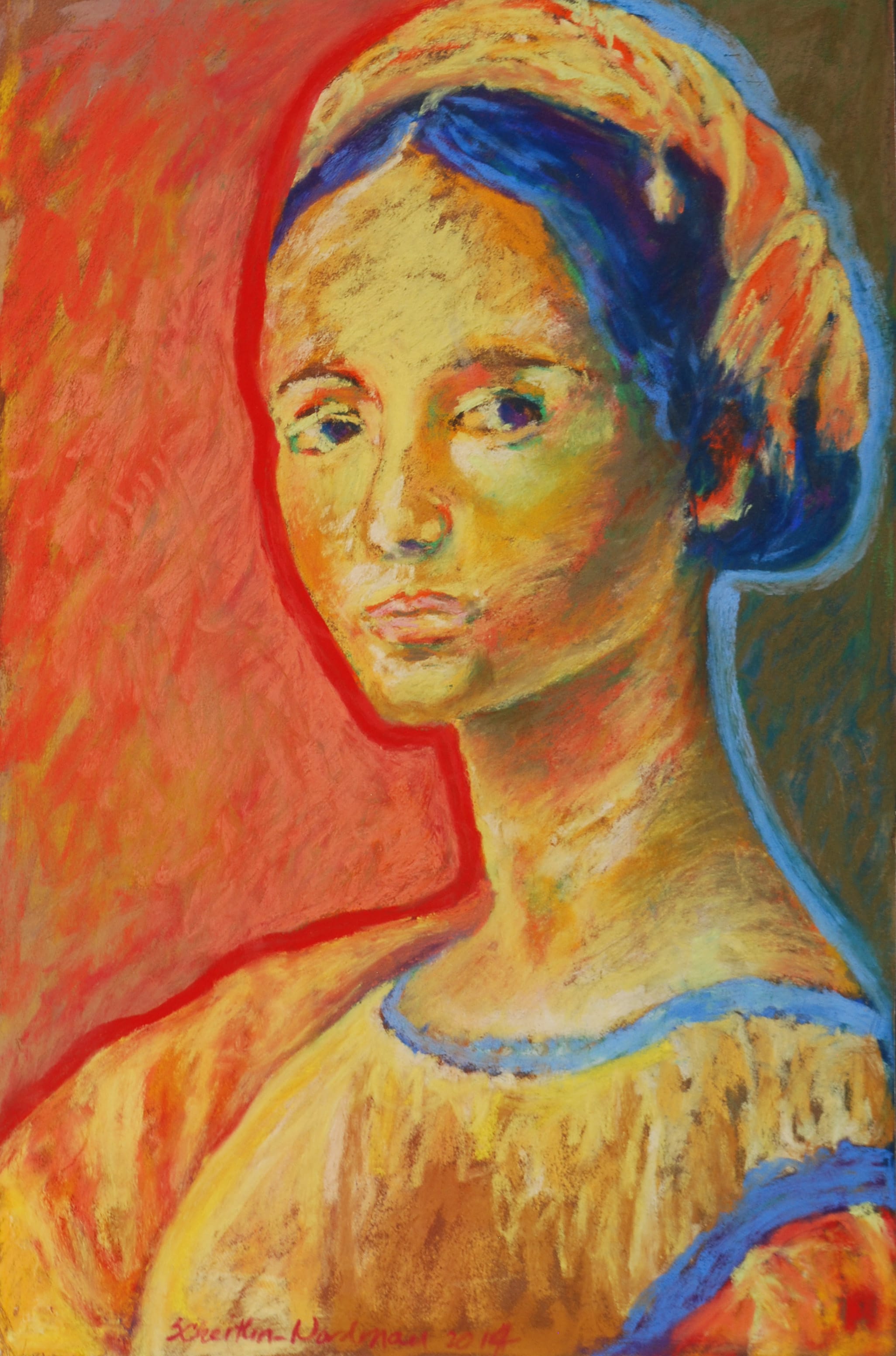 Raphaëlle, 2014, 50x30 cm