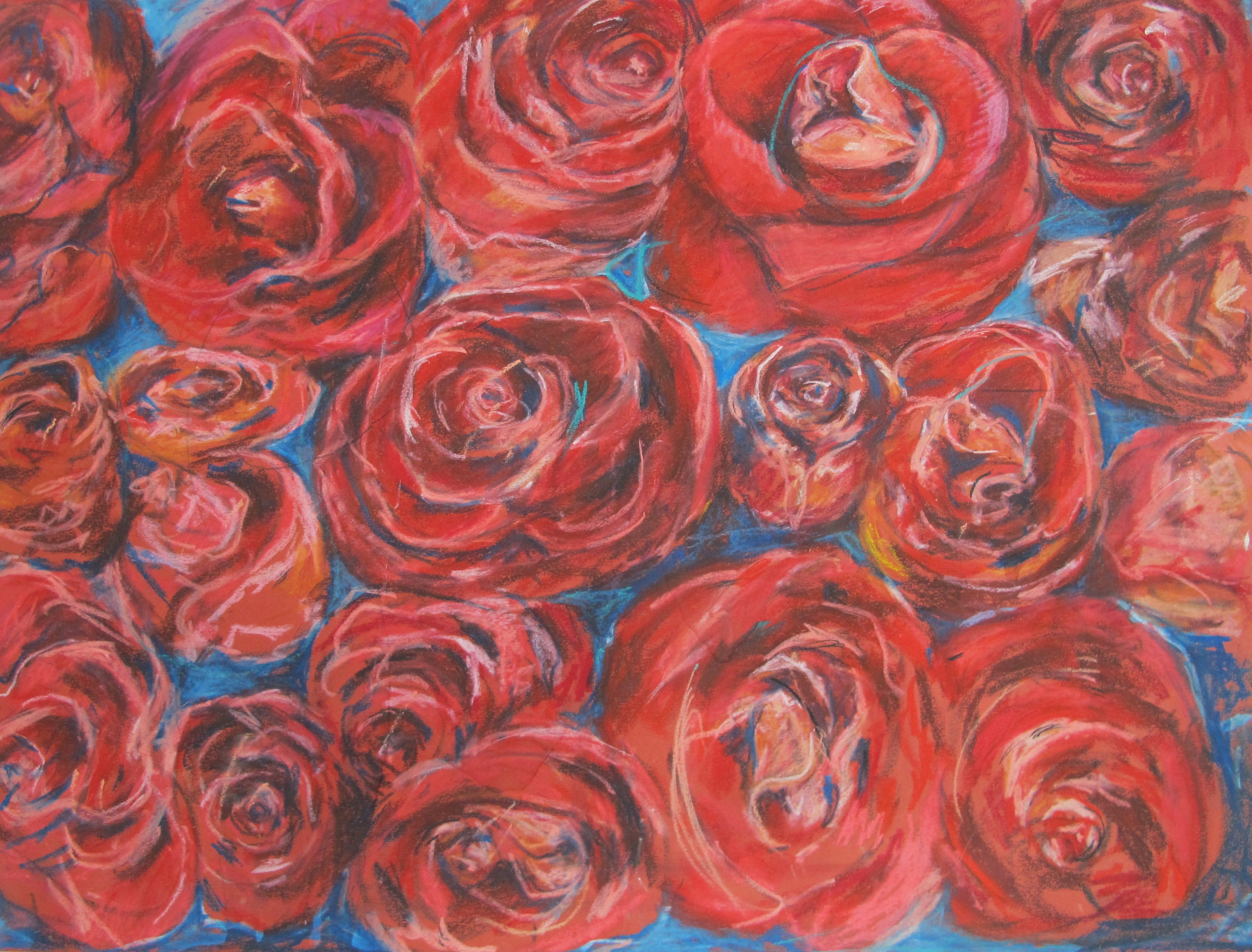 Rose is a Rose is a Rose, 2014, 50 x 65 cm